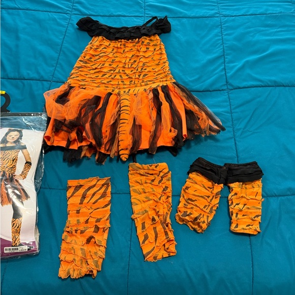 Girls tigress Costume M 8-10 - Picture 5 of 6